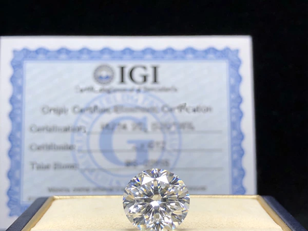 IGI Certified Diamonds