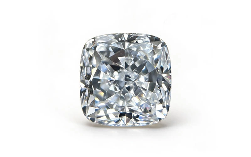 Soft Cushion HPHT CVD Lab Grown Diamonds Multi-Color Loose