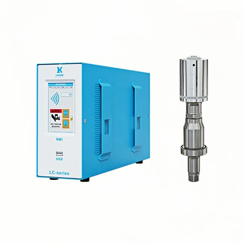 15kHz-4000W Digital Lingke Ultrasonic Generator + Ultrasonic Transducer