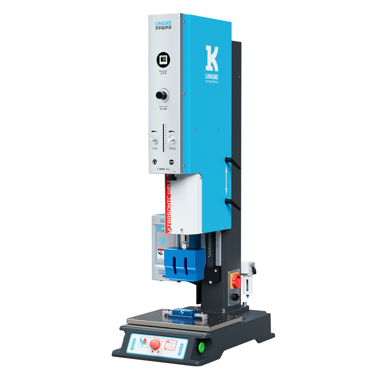 Lingke Ultrasonic Plastic Welding Machine L3000 Pro 15kHz 3000W/4000W