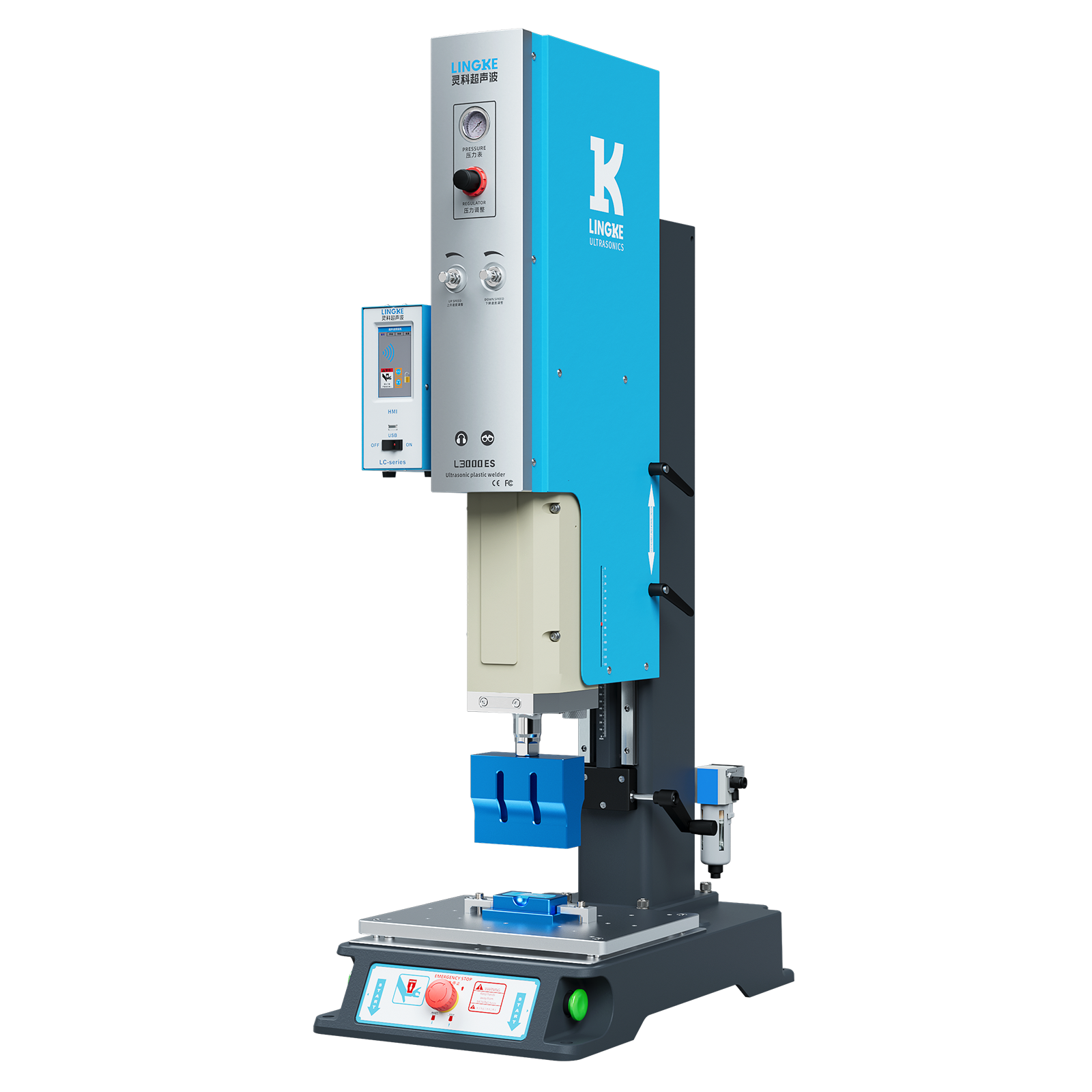 Lingke Ultrasonic Plastic Welding Machine L3000 ES 20kHz 2000W/2600W