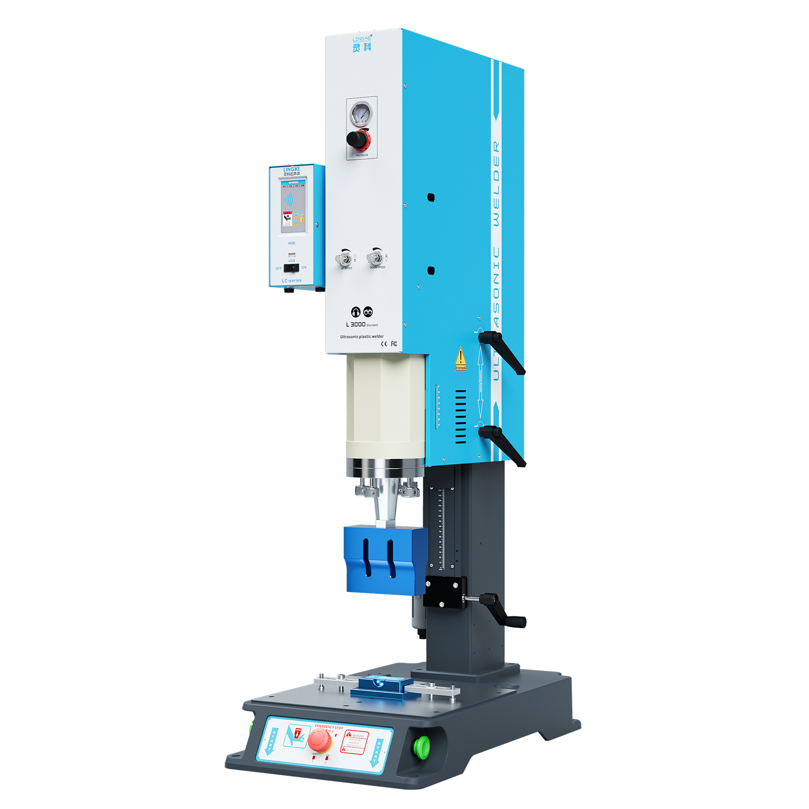 Lingke Ultrasonic Plastic Welding Machine L3000 Standard 20kHz 2000/2600W/3200W